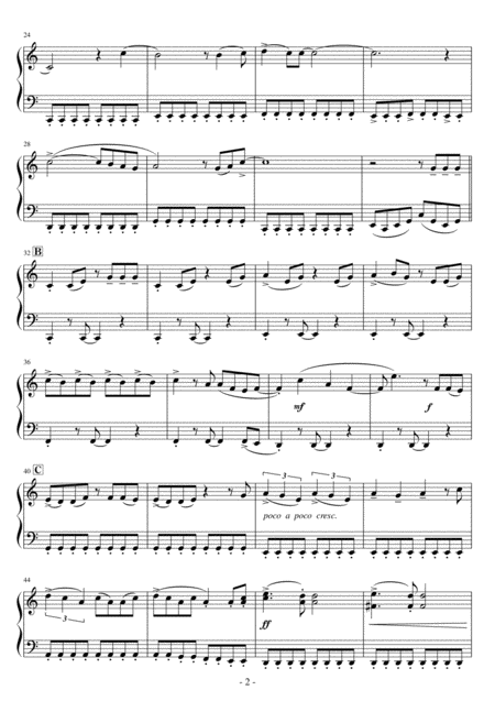 Short Ez Piano 231 I Was Born To Love You Queen Page 2