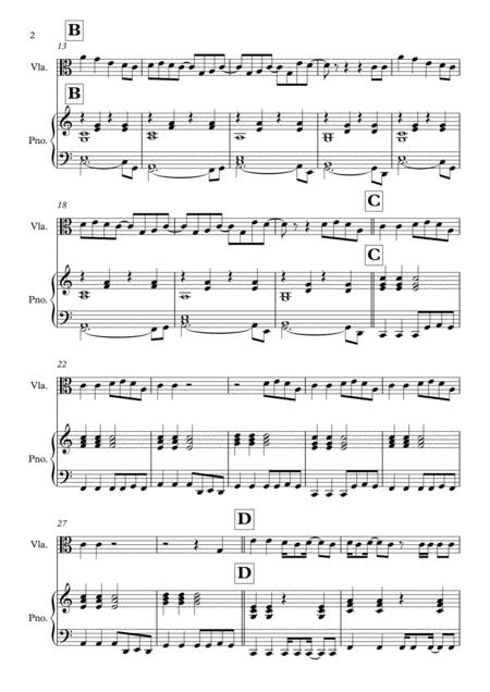 Shotgun Solo For Viola Piano In C Major Page 2