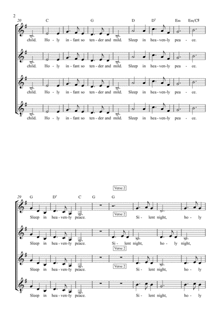 Silent Night Ssat Page 2