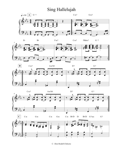 Sing Hallelujah Page 2