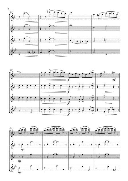 So Nice Summer Samba Arranged For Flute Quartet Page 2