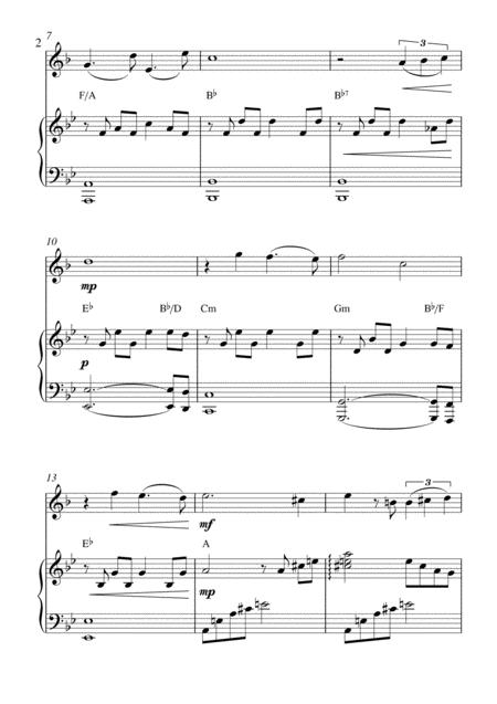 Somewhere In Time English Horn Solo And Piano Accompaniment Page 2