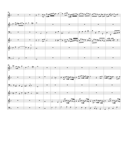 Sonata A Quattro Violini E Doi Chitarroni Arrangement For 6 Recorders Page 2