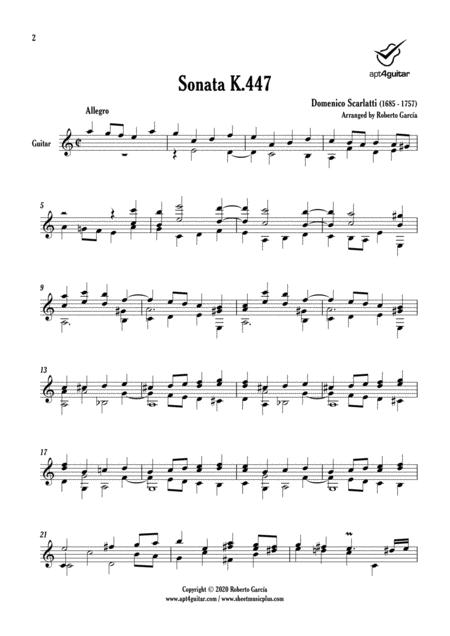 Sonata K 447 Page 2