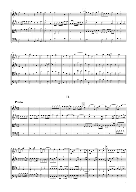 Sonata Op 34 4 For String Quartet Page 2