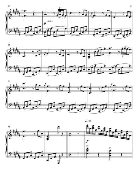 Sonatina Black Key In G Minor Raindrop Page 2