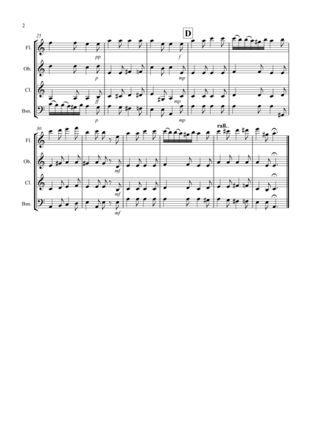 Sonatina By Beethoven For Wind Quartet Page 2