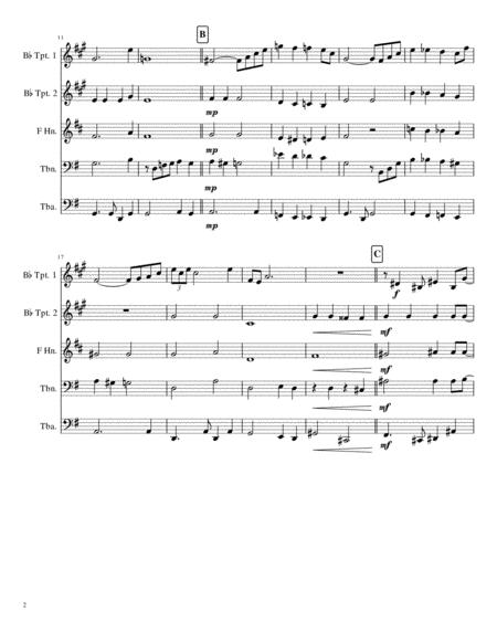 Sophisticated Lady D Ellington I Mills M Parish Brass Quintet Page 2
