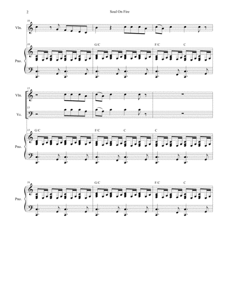 Soul On Fire Duet For Violin And Cello Page 2