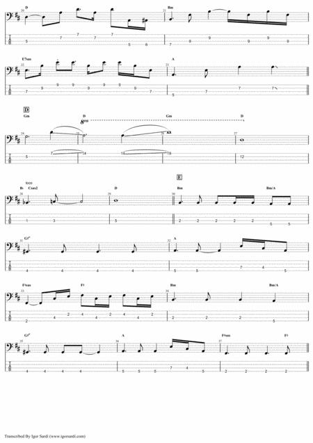 Spread Your Wings Live Killers Queen John Deacon Complete And Accurate Bass Transcription Whit Tab Page 2