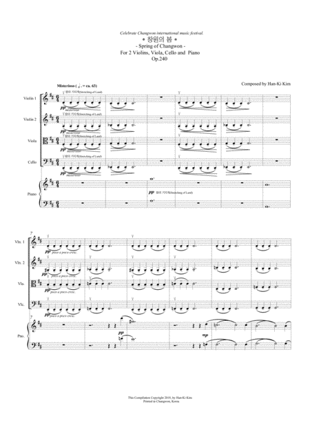 Spring Of Changwon For Piano Quintet Page 2