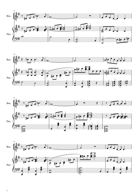 St Louis Blues Bassoon Solo Page 2