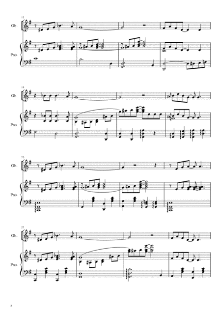 St Louis Blues Oboe Solo Page 2