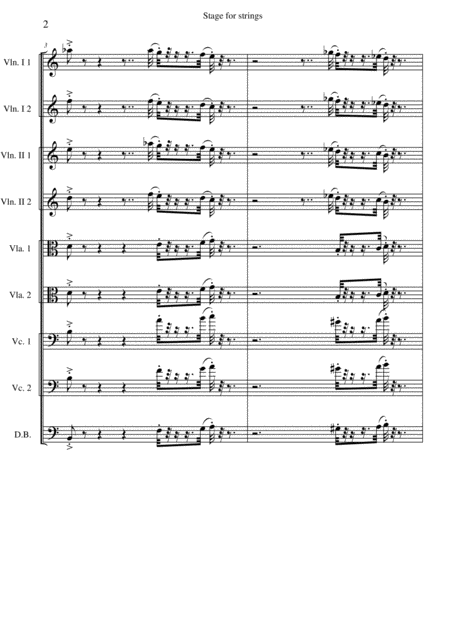 Stage For Strings Orchestra Page 2