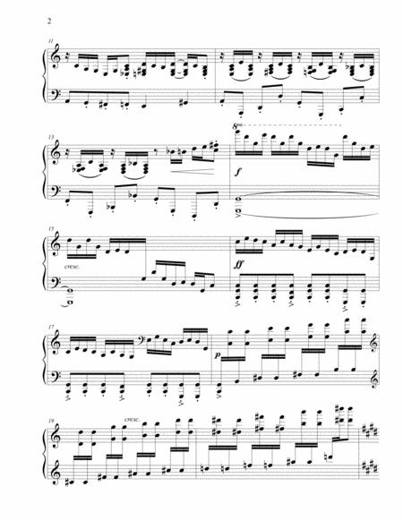Stampede A Full Gallop Western Piano Solo Page 2
