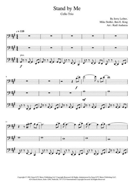 Stand By Me Cello Trio Page 2