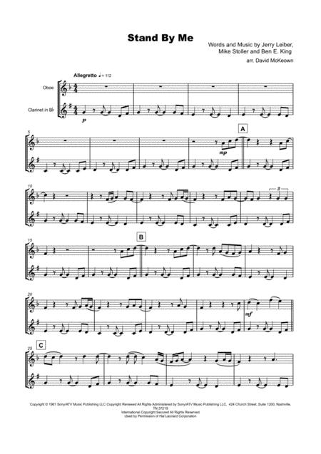 Stand By Me Oboe And Clarinet Duet Page 2