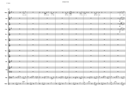 Stand By Me Vocal And Jazz Ensemble Page 2