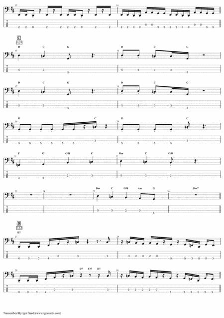 Staying Power Queen John Deacon Complete And Accurate Bass Transcription Whit Tab Page 2