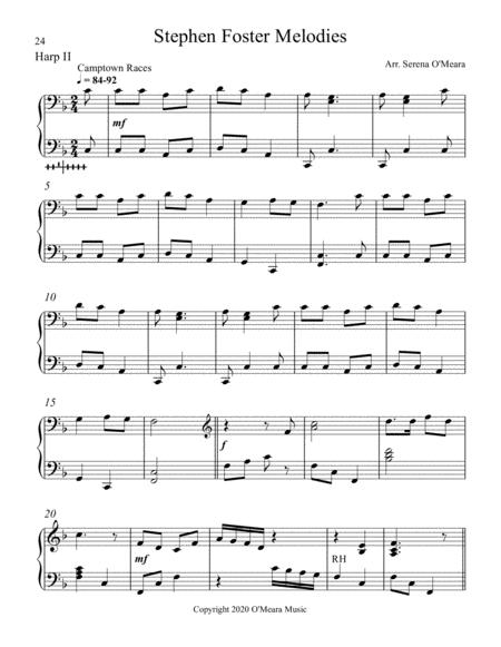 Stephen Foster Melodies Harp Ii Page 2