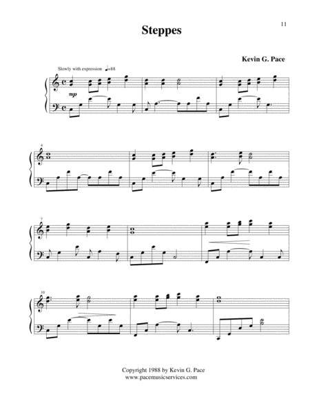 Steppes Easy Piano Solo Page 2