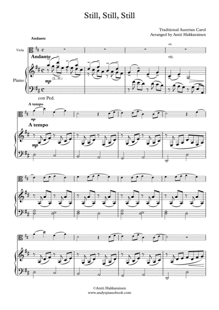 Still Still Still Viola Piano Page 2