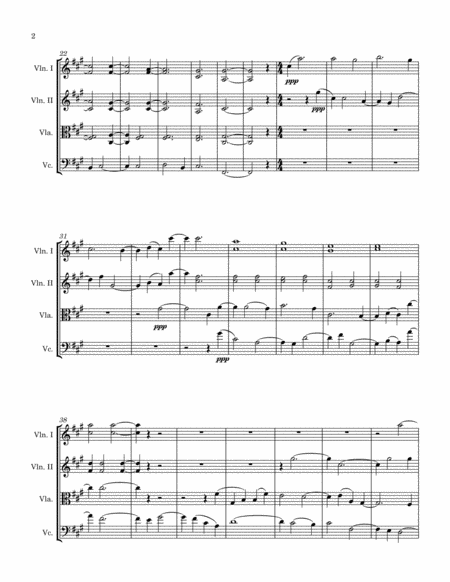 String Quartet No 33 In F Sharp Minor Page 2