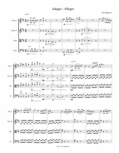 String Quartet No 7 Page 2