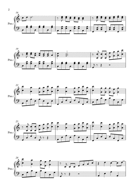 Stronger What Doesnt Kill You By Kelly Clarkson Piano Page 2