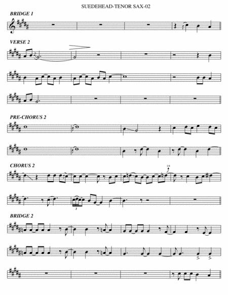 Suedehead Tenor Sax Page 2