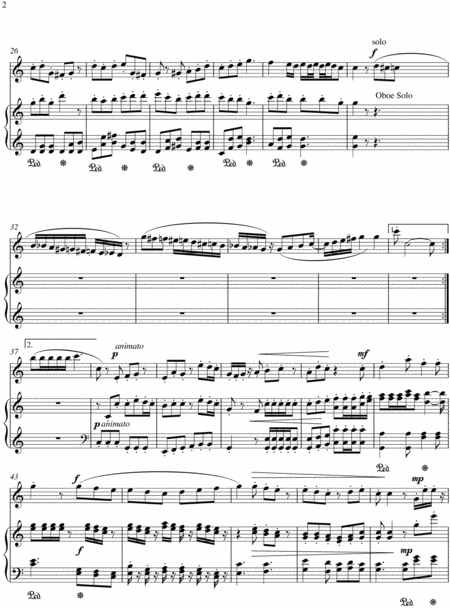 Suite For Oboe Piano In C Major Page 2