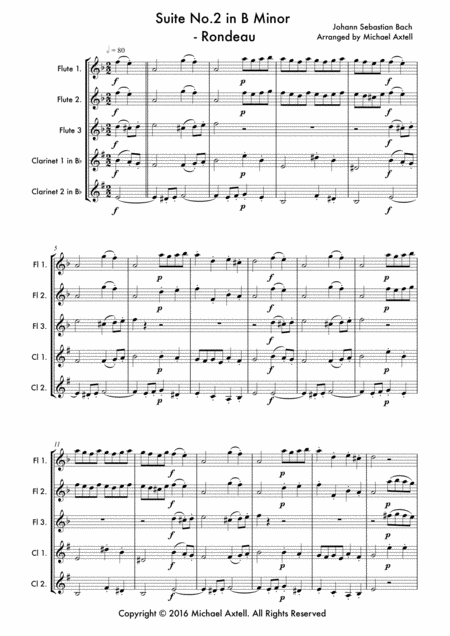 Suite No 2 In B Minor Rondeau Page 2