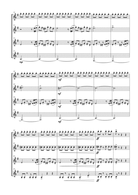 Symphonic Suite From Star Trek For Clarinet Quartet Page 2