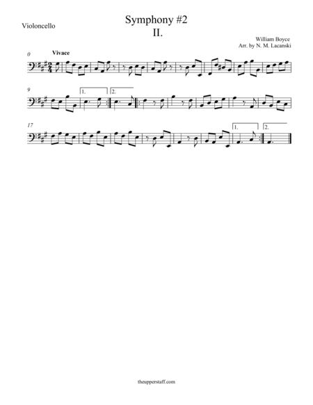 Symphony 2 Second Movement Page 2