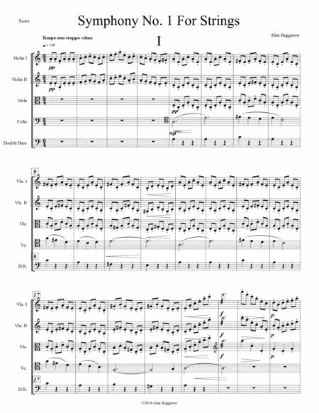 Symphony No 1 For Strings Score Only Page 2