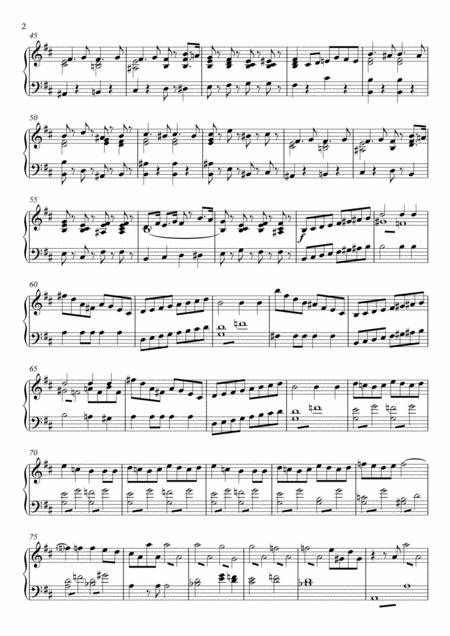 Symphony No 10 In B Minor Piano Version Page 2