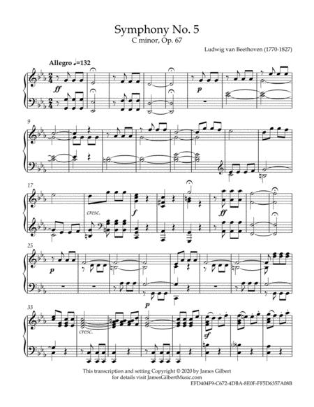 Symphony Number 5 1st Movement Pnt Page 2