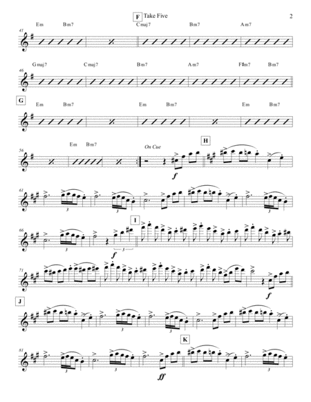 Take Five Flute 1 Page 2