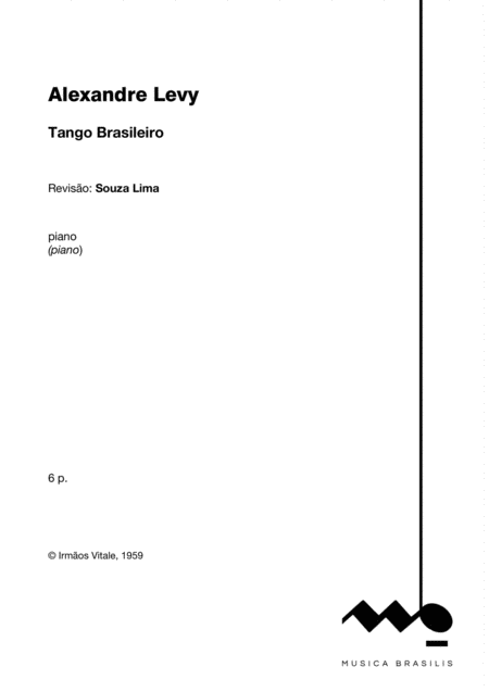 Tango Brasileiro Piano Page 2