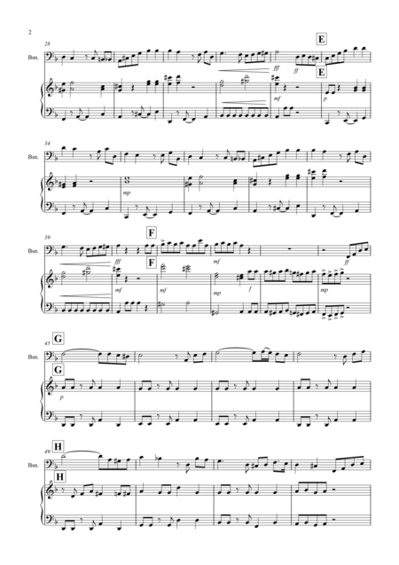 Tasty Tango For Bassoon And Piano Page 2