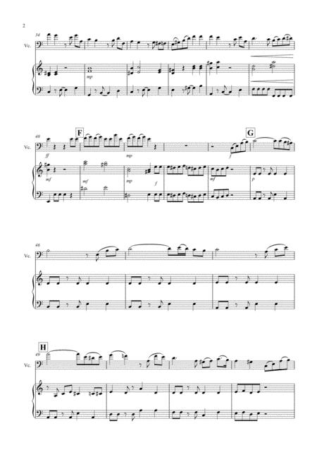 Tasty Tango For Cello And Piano Page 2