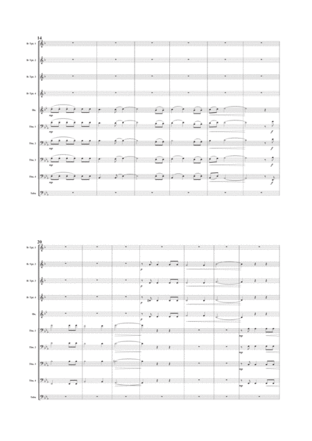 Tchaikovsky 1812 Festive Overture Op 49 Brass Ensemble 10 Pieces Page 2