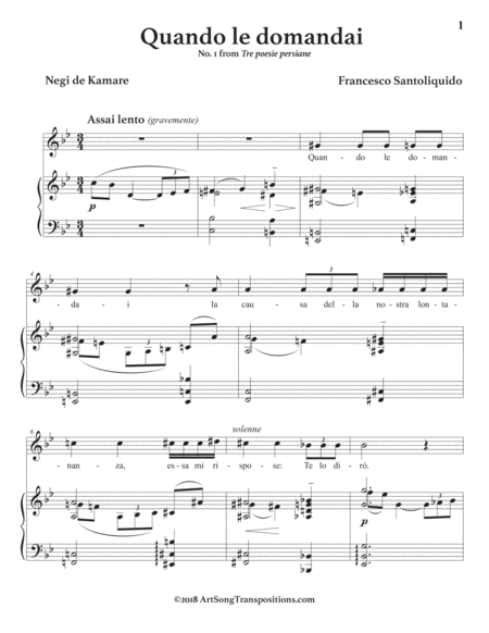 Tchaikovsky Arabian Dance From Nutcracker Suite For English Horn Piano Page 2