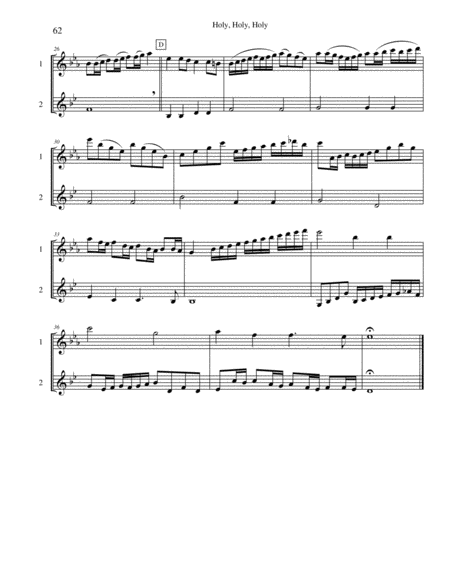 Ten Selected Hymns For The Performing Duet Vol 4 Flute And Horn Page 2