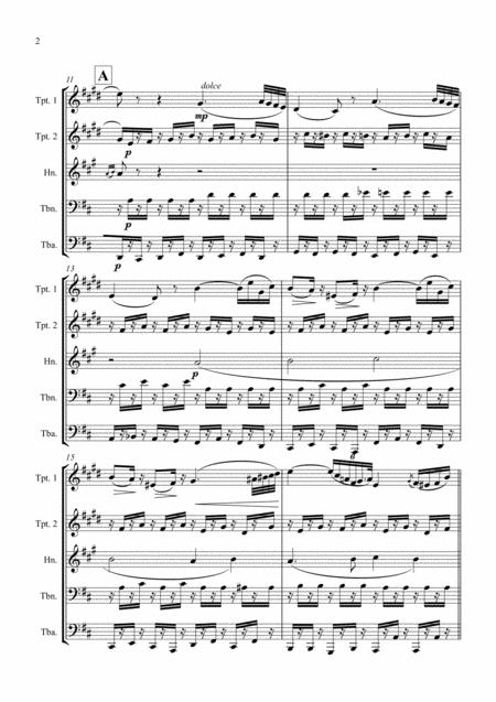The Barber Of Seville Brass Quintet Page 2