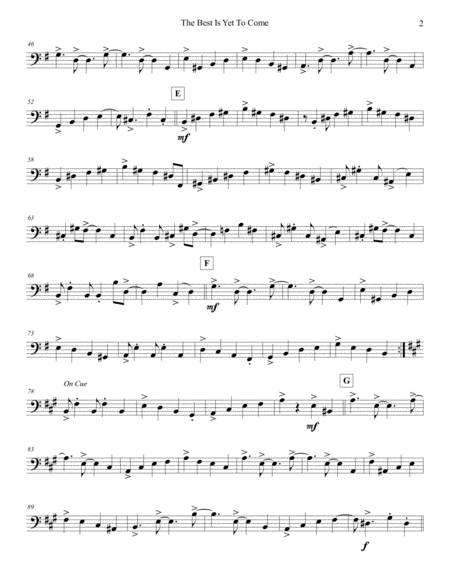 The Best Is Yet To Come Strings Bass Page 2