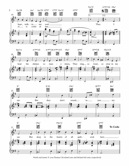 The Chimes I Heard Today Light Jazz Christmas Page 2