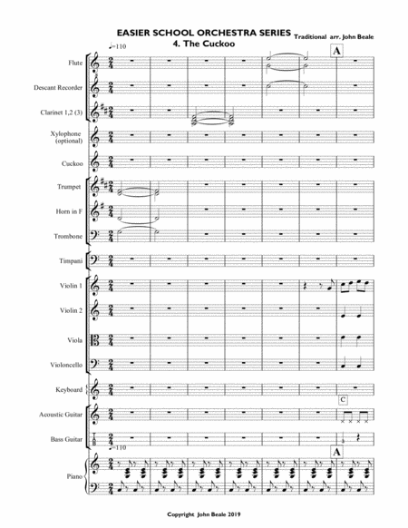 The Cuckoo For School Orchestra Page 2