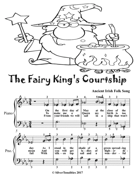 The Fairy Kings Courtship Easy Piano Sheet Music Page 2