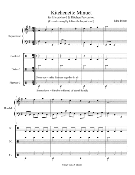 The Kitchenette Minuet Novelty Ensemble Page 2